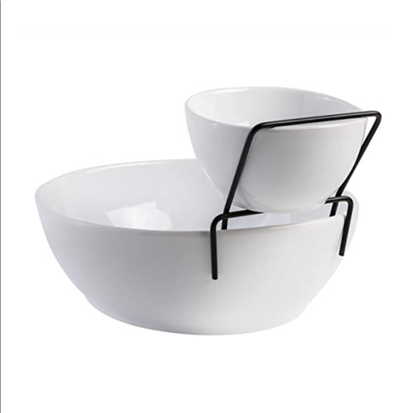 NWT Gibson Gracious Dining Chip & Dip Set - Picture 5 of 5